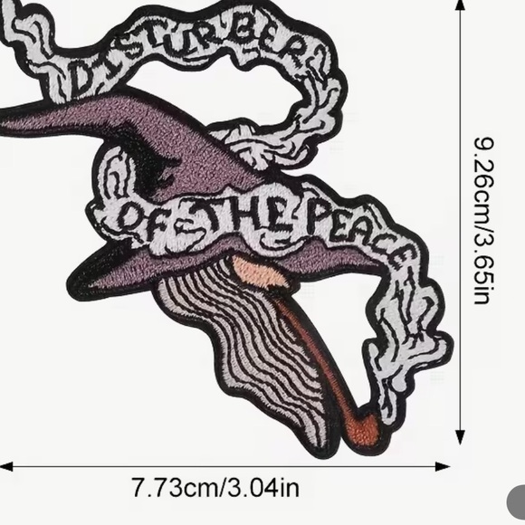 Wizard Hat Embroidered Patch - Picture 5 of 9